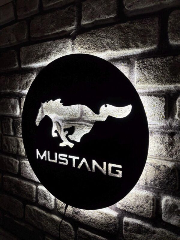 Ford Mustang LED Neon Sign – Custom Car Lover Gift, Man Cave & Garage Decor | Vibrant 3D Design, Energy-Efficient + Shatterproof - Image 4
